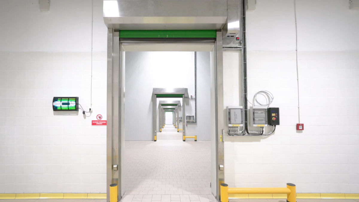 Luciddoor I140 Isolated freezer  chiller doors